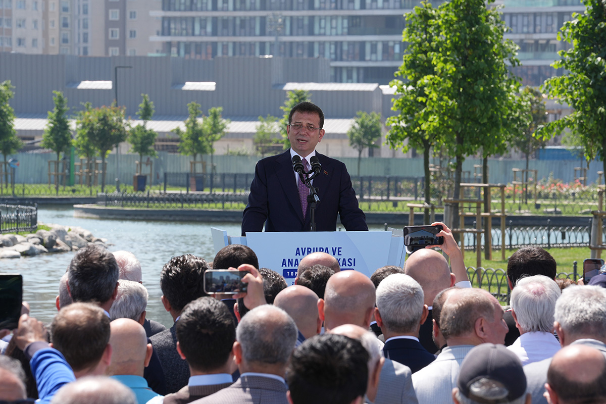 İmamoğlu: 'Yeşil İstanbul' önceliğimiz oldu