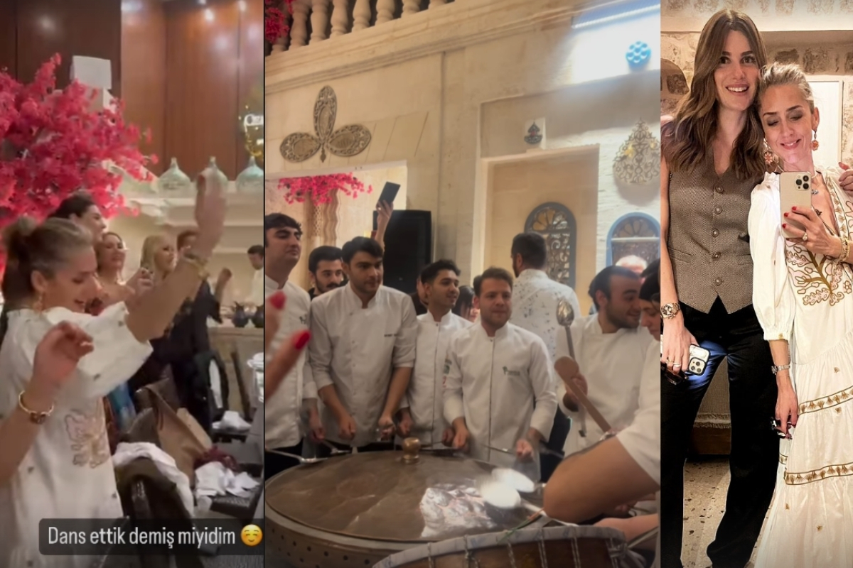 Arzu Sabancı'dan Mardin'de halay gecesi