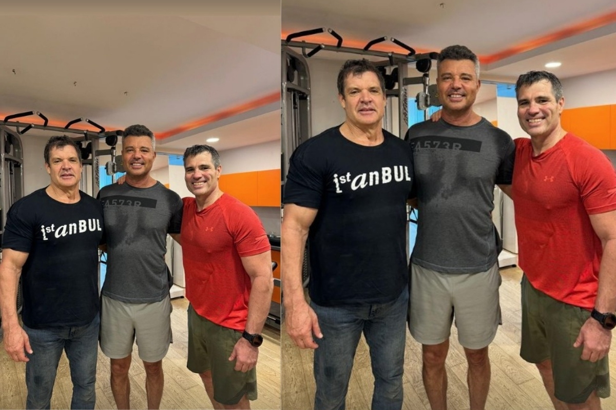 Sadettin Saran ve kardeşlerinden spor sonrası paylaşım