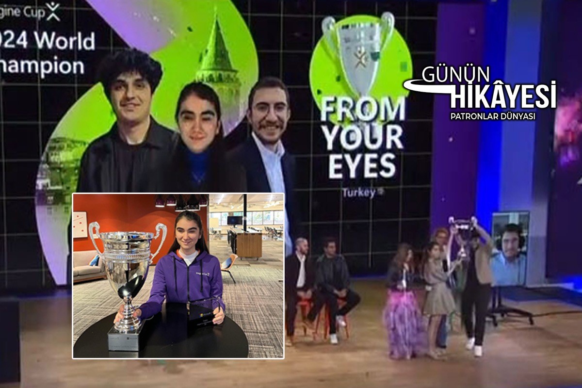 Görme engelli Zülal Tannur'un geliştirdiği From Your Eyes uygulaması, Microsoft'un teknoloji yarışmasında şampiyon oldu