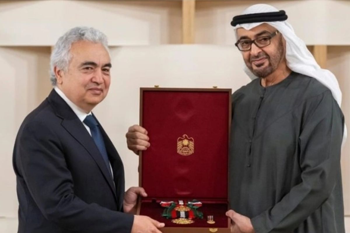 IEA Başkanı Fatih Birol'a BAE'nin en yüksek sivil nişanı verildi