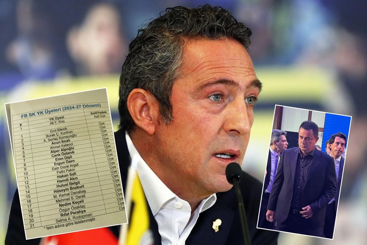 Ali Koç'un yeni dönem yönetim kurulu listesi belli oldu: Acun Ilıcalı da var