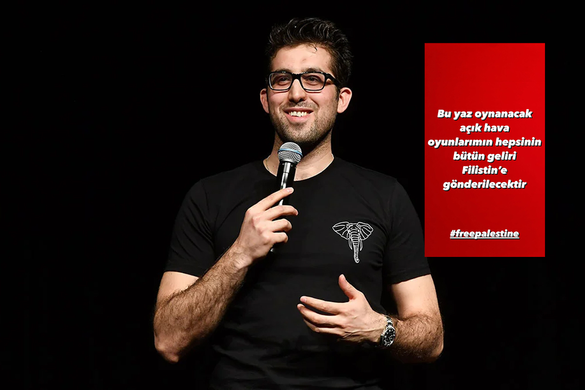 Doğu Demirkol oyun gelirlerini Filistin'e bağışlayacak
