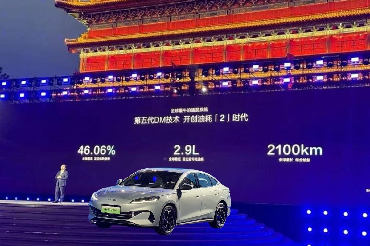 BYD'nin 5. nesil hibrit teknolojisi 2100 km'ye kadar menzil vadediyor