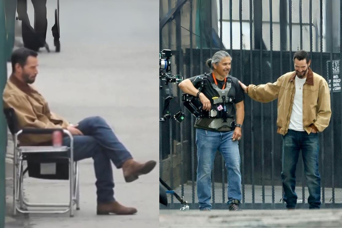 Keanu Reeves setteki molada yalnızlığı tercih etti