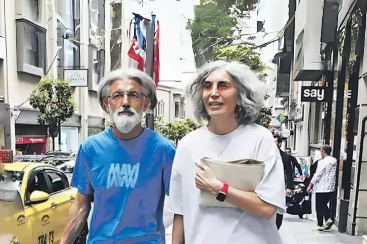 Ümran Seyhan ile Kenan Tosun'un yüzleri gülüyor