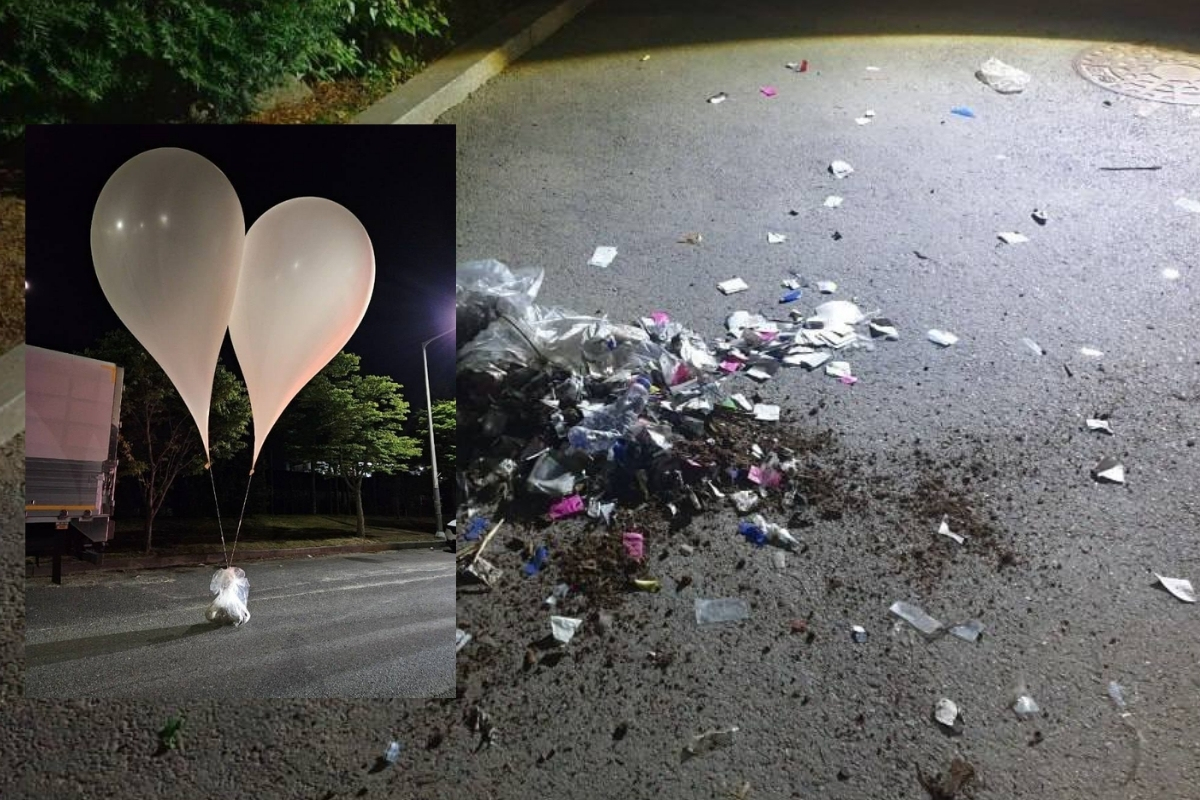Kuzey Kore'den Güney Kore'ye "Çöp" bombardımanı
