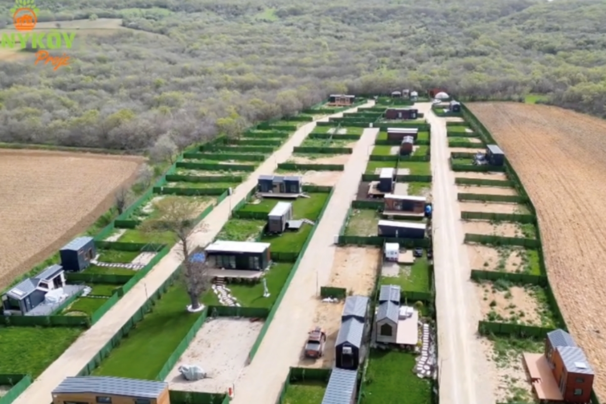 Edirne’de tarım arazisi üzerine konulan Tiny House’lar kaldırılıyor