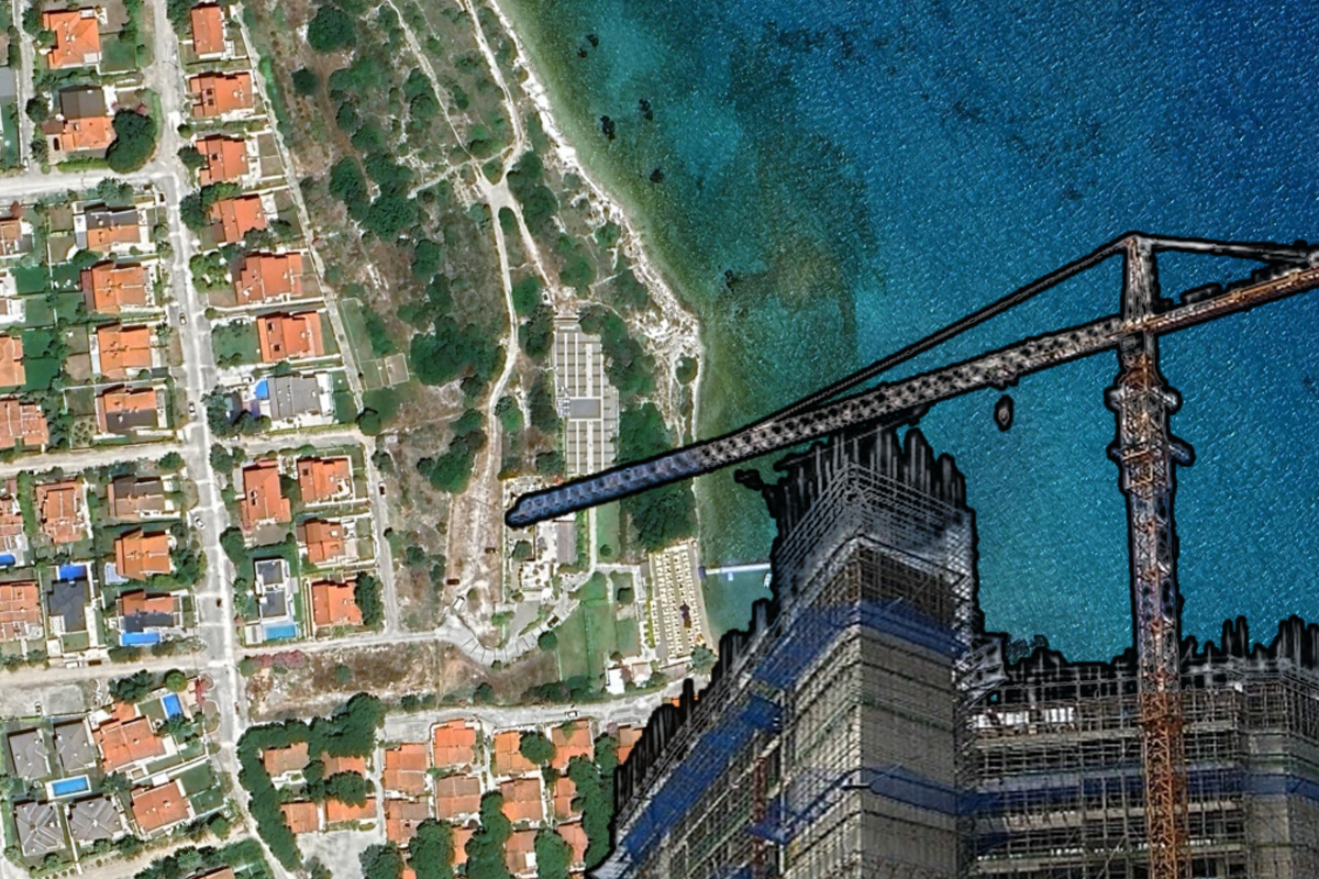 Çeşme'de yarım otel inşaatı 416 milyon liraya icradan satılık