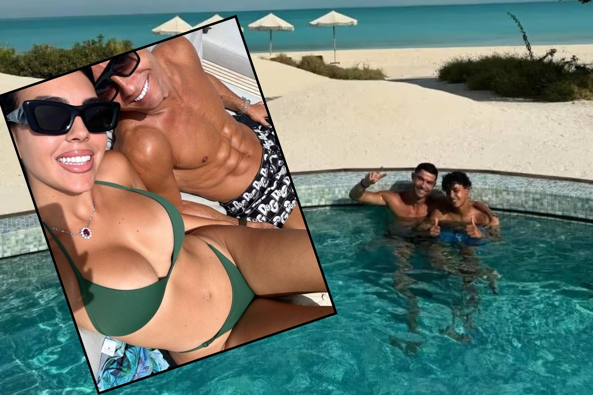 Ronaldo ve sevgilisi Georgina'nın tatil pozları sosyal medyayı salladı