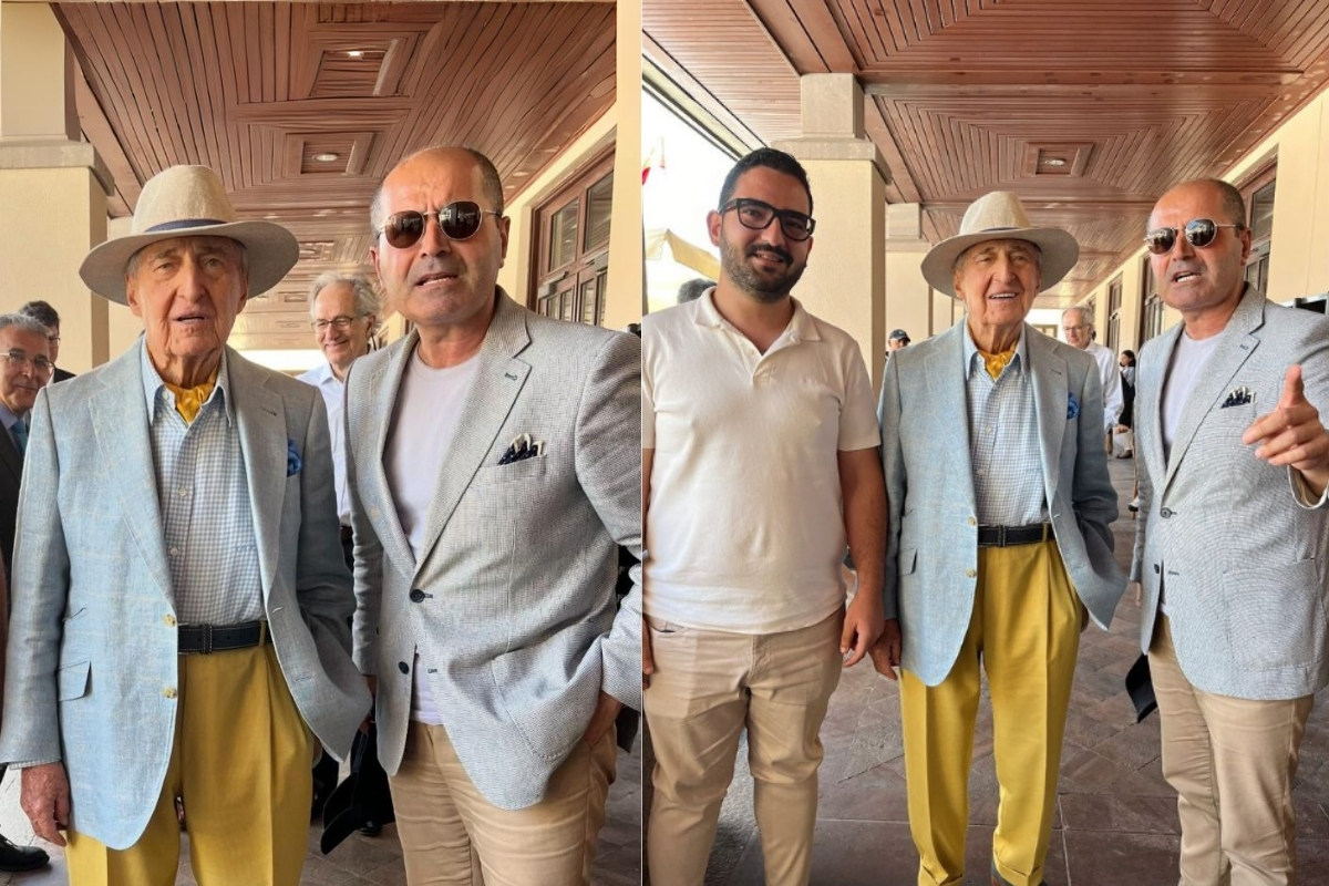 Rahmi Koç üniversitesini ziyaret etti, tarzıyla dikkat çekti - Patronlar  Dünyası