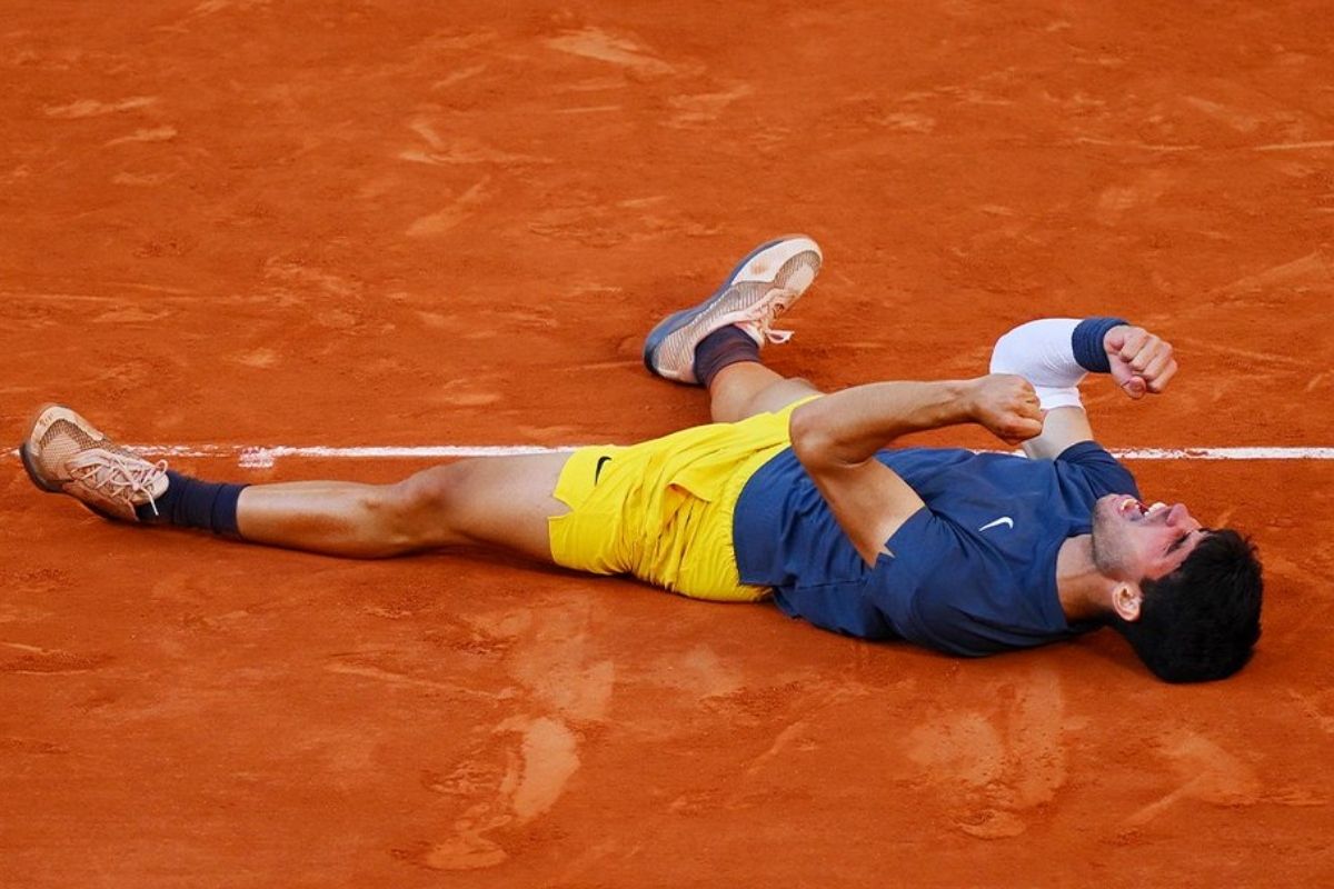 Roland Garros'ta zafer İspanyol tenisçi Carlos Alcaraz'ın