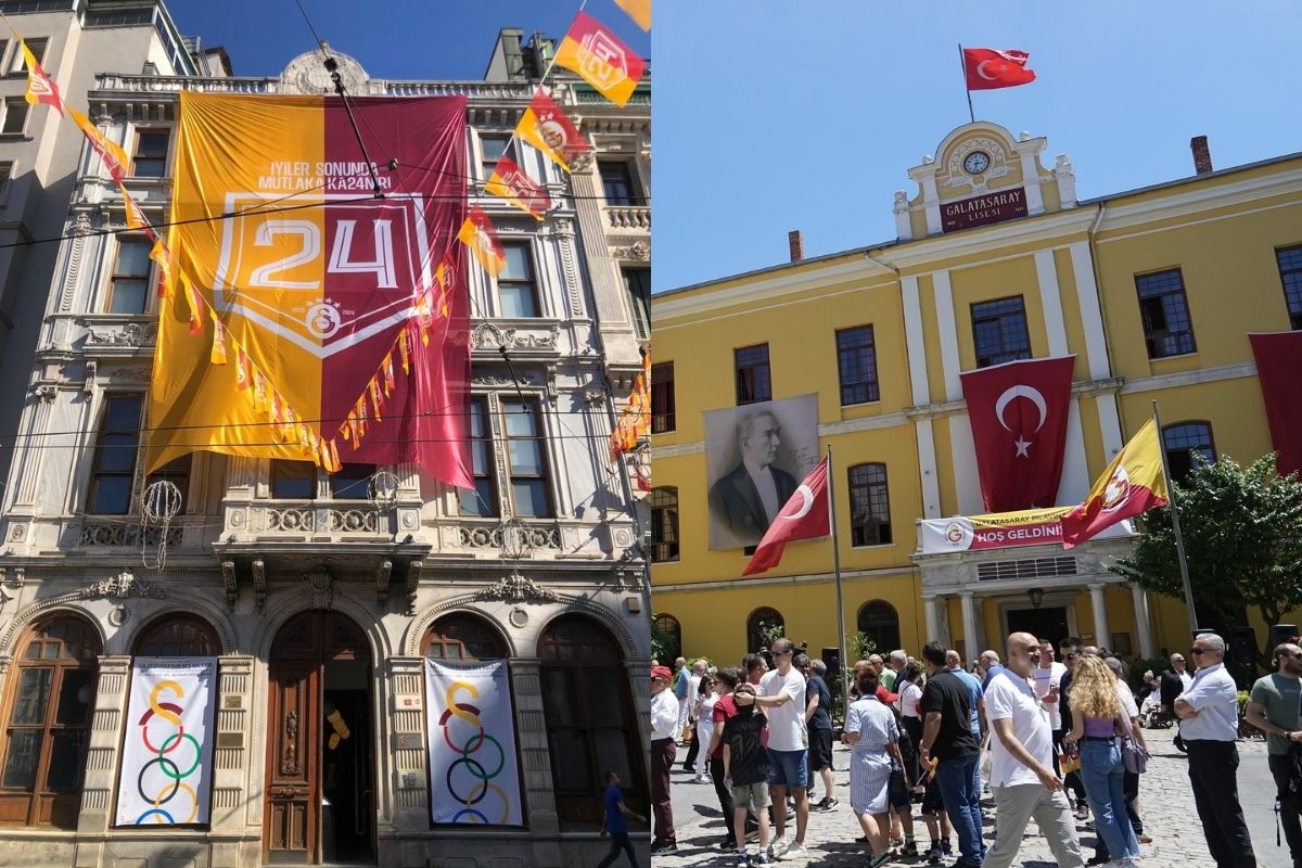 Beyoğlu'nda Galatasaray günleri