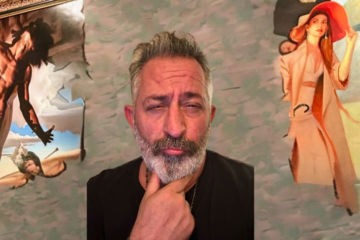 Cem Yılmaz'dan Yaşlı Kurt pozu