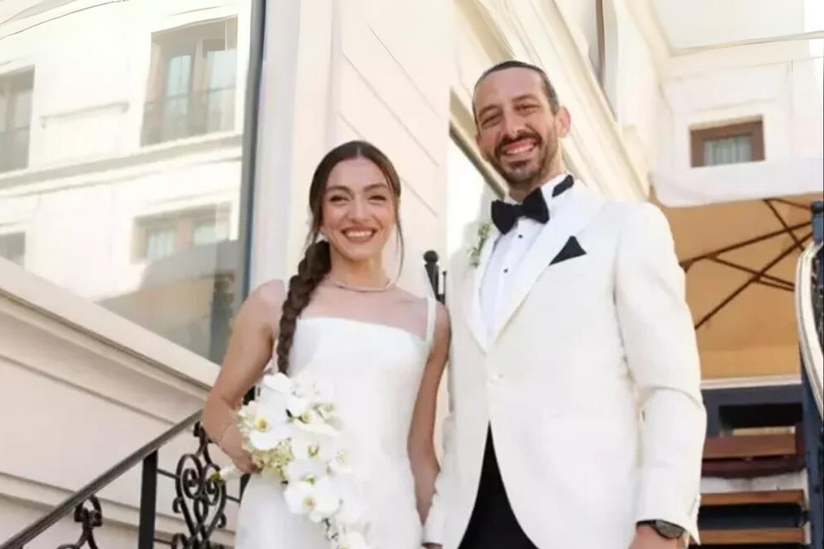 Merve Dizdar'ın düğün dansı