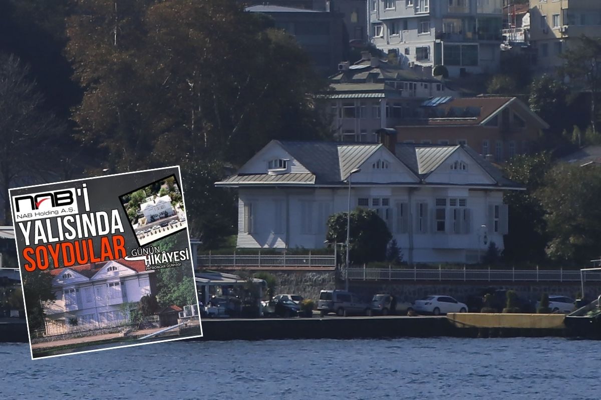 Memduh Paşa Yalısı'ndaki NAB Holding'i soyan hırsızlar yakalandı