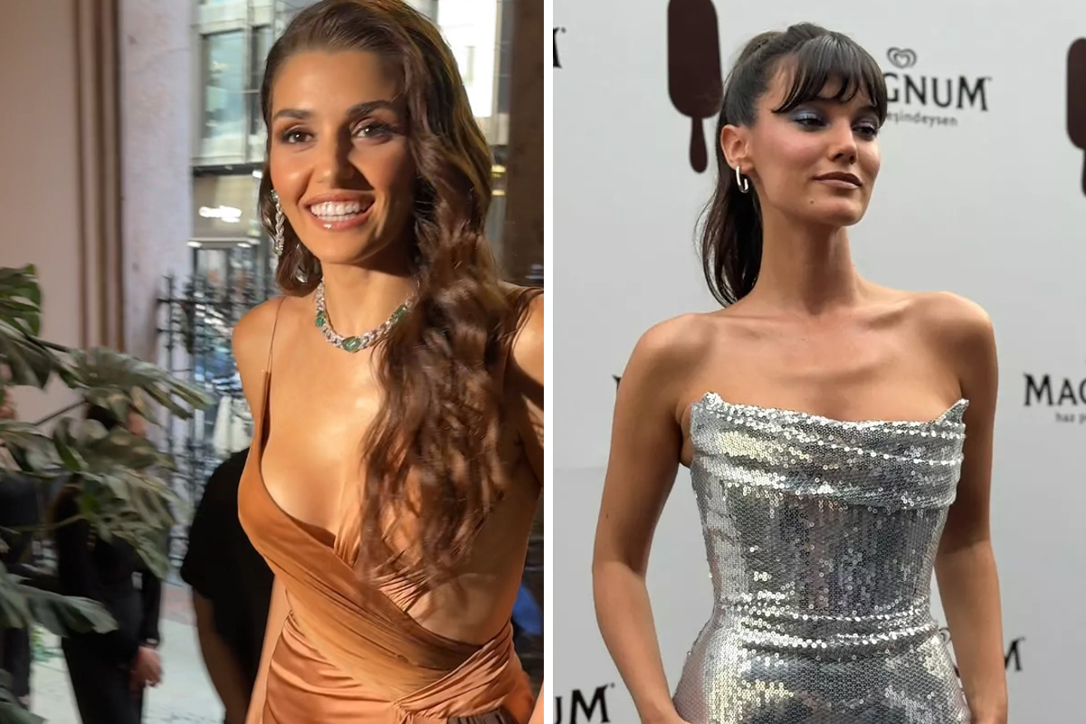 Hande Erçel ile Pınar Deniz’in şıklık yarışı