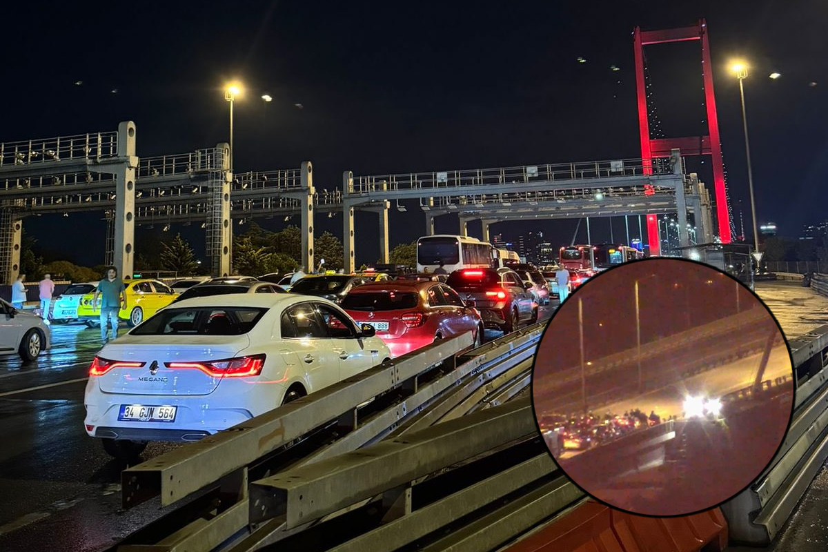 Vatandaş eylemi köprü kapattı