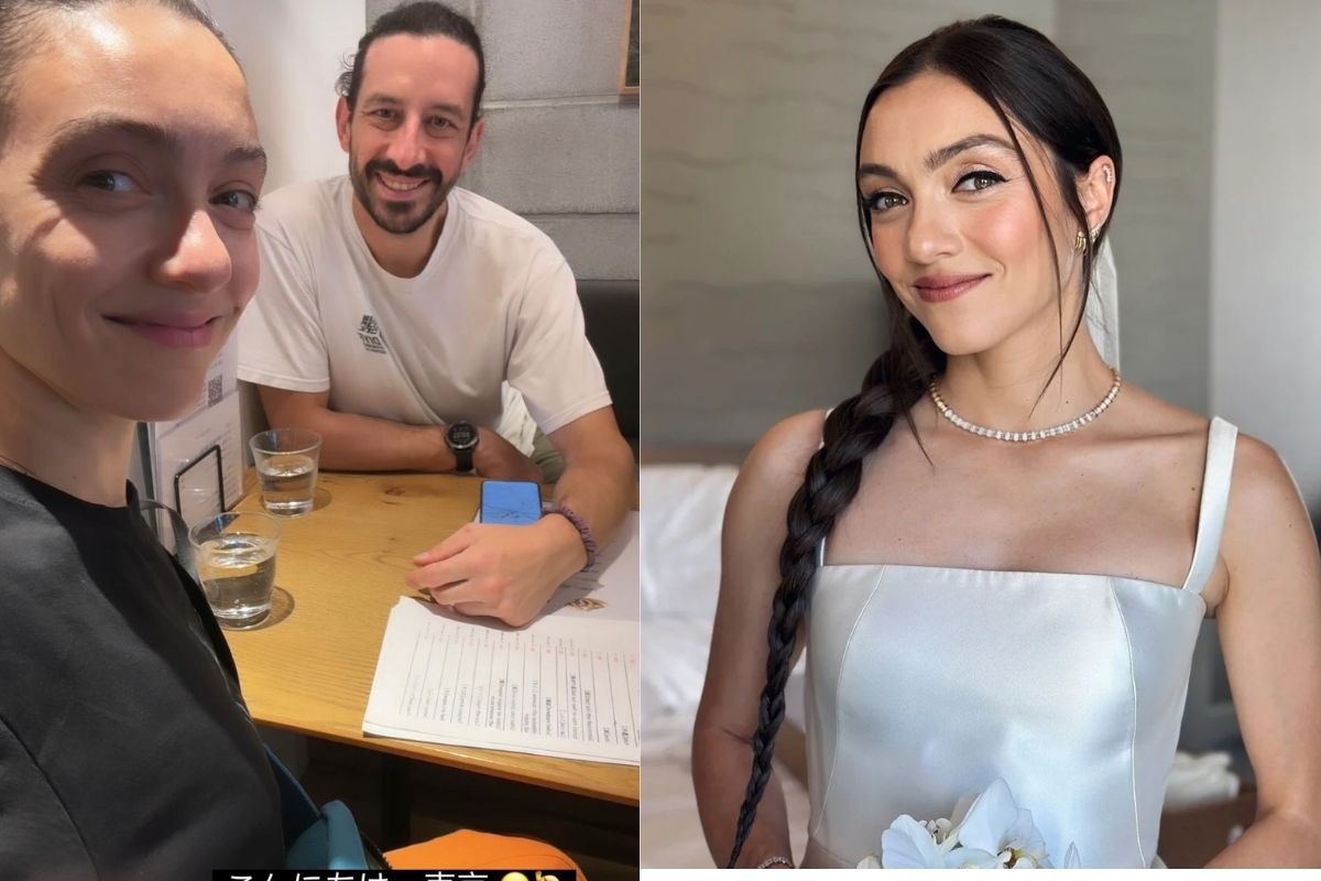 Merve Dizdar ve eşi lezzet peşinde