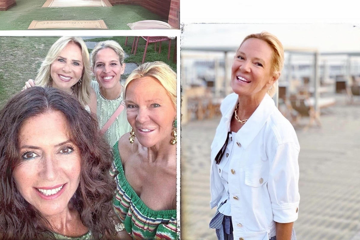 Bettina Machler, Şebnem ve Ceylan Çapa İtalya'da çocuklar gibi mutlu