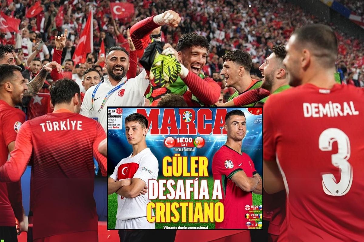 İspanyol gazetesi Marca'nın bugünkü manşeti