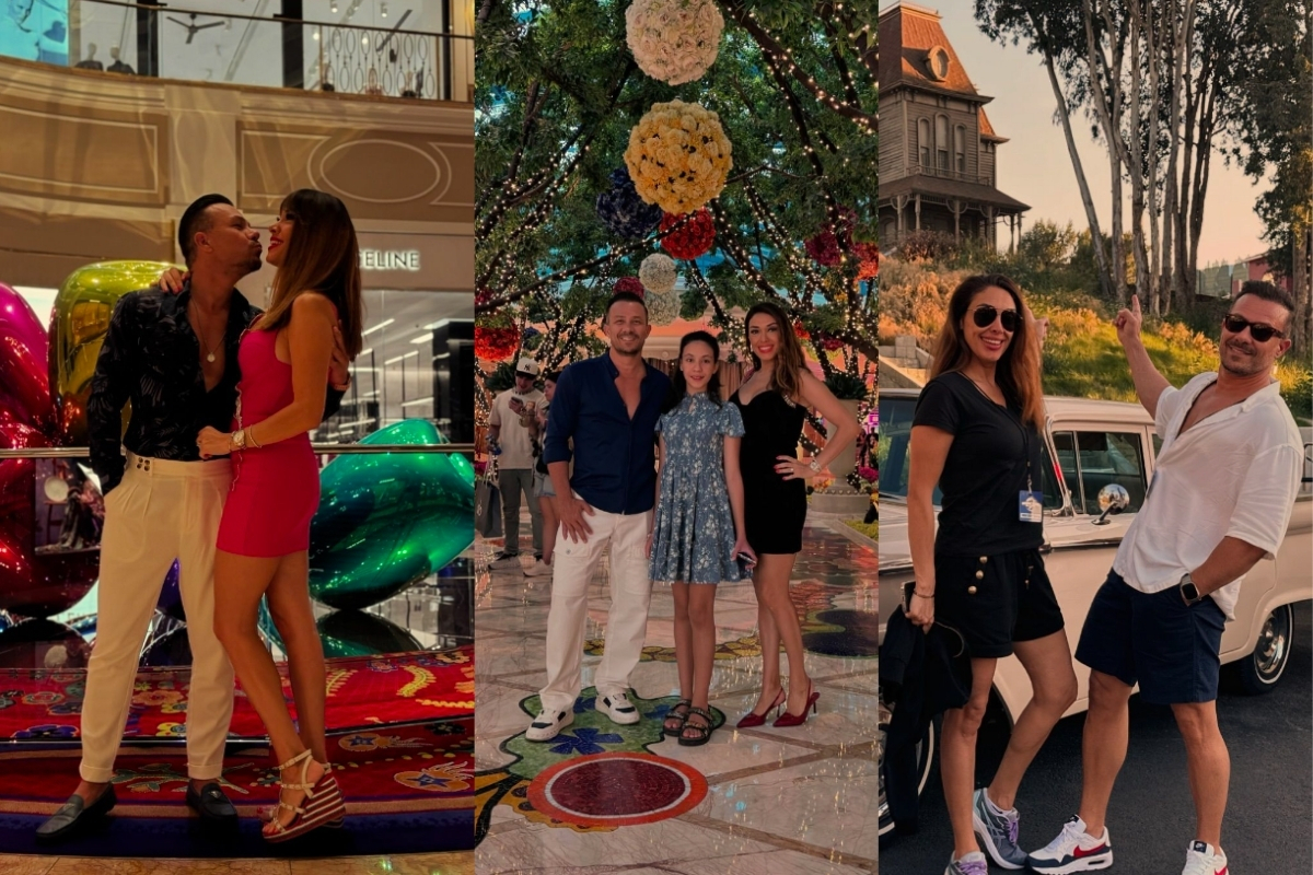 Zuhal Topal ve eşi evlilik yıl dönümlerini Las Vegas’ta kutladı