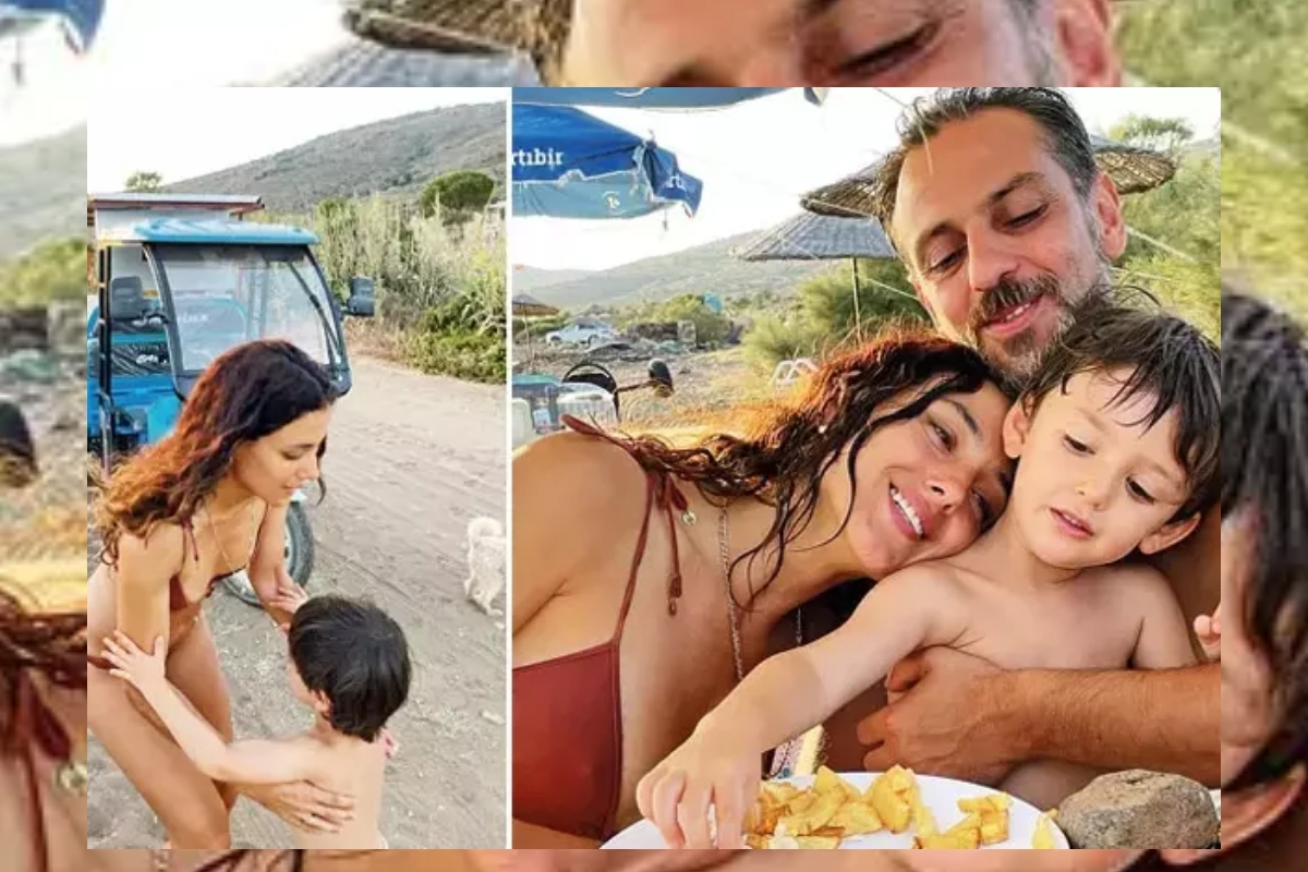 Erkan Kolçak Köstendil ve Cansu Tosun'un doğal tatili