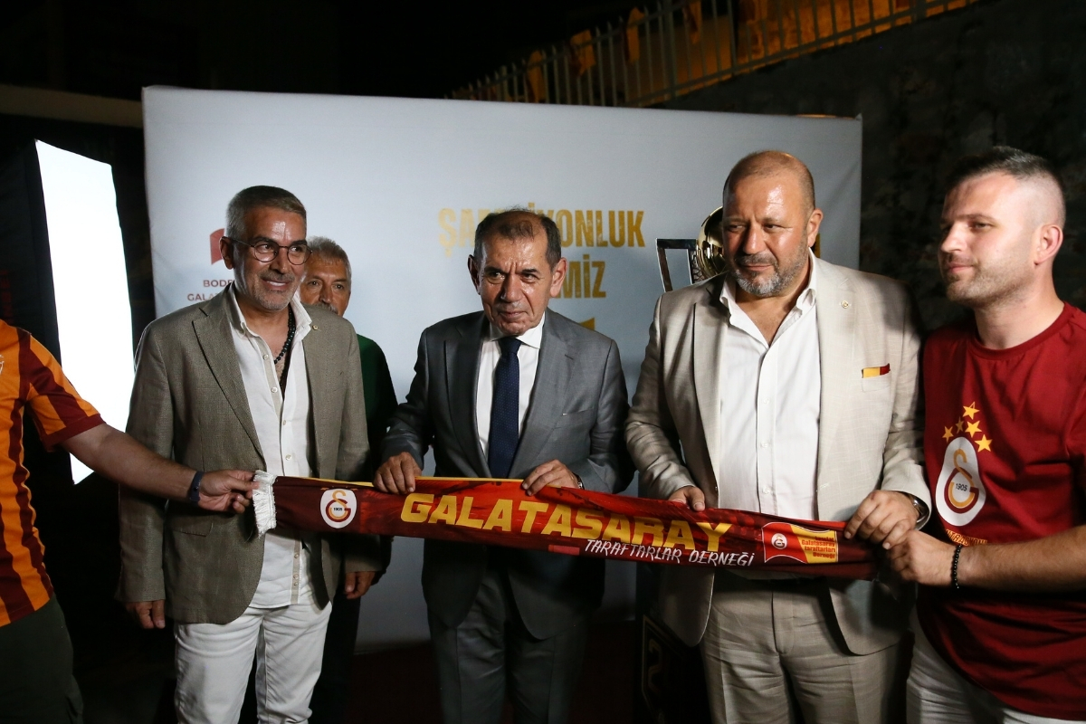Bodrum'da Galatasaray 24. Şampiyonluk Gecesi düzenledi