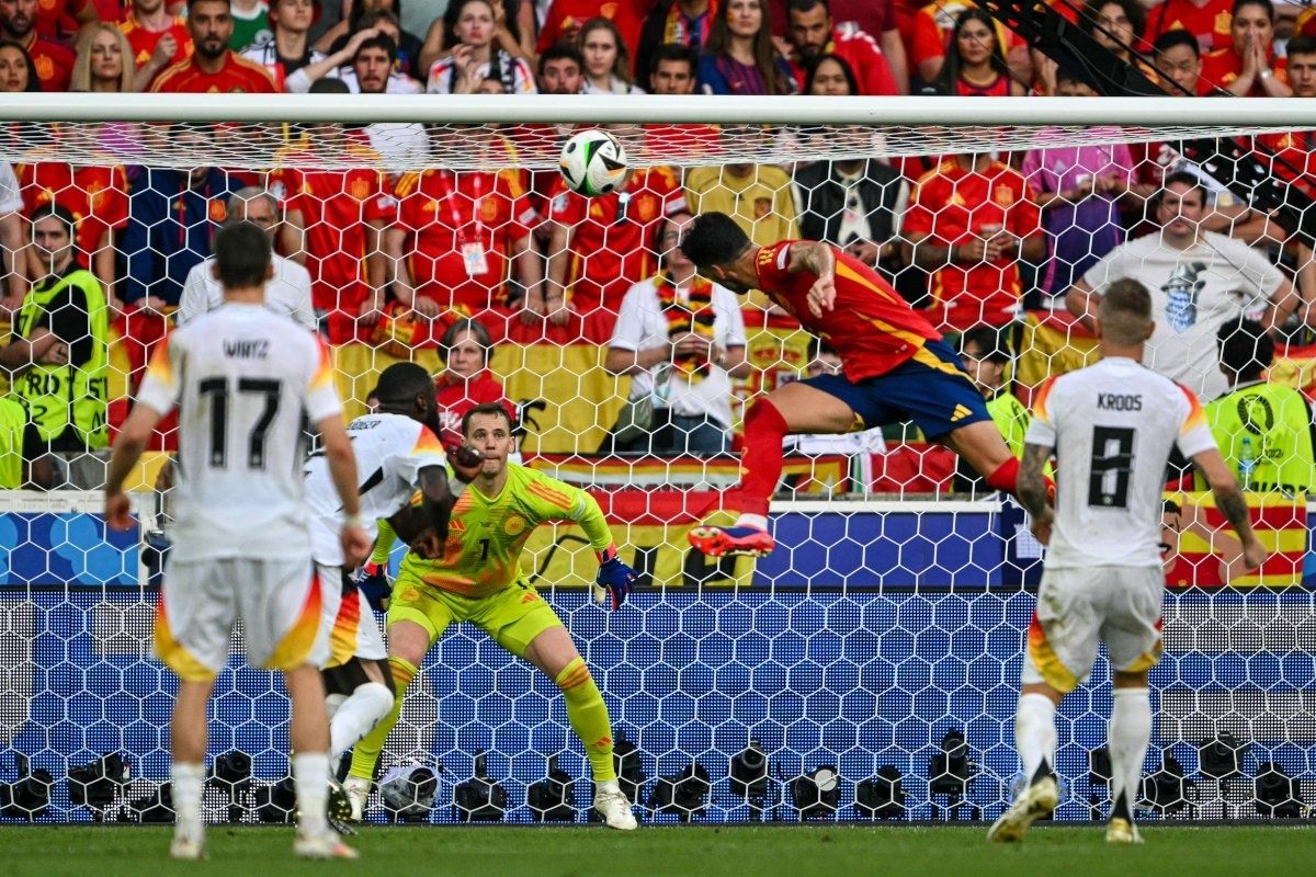 EURO 2024 Çeyrek Final maçında İspanya, Almanya'yı 2-1 mağlup etti