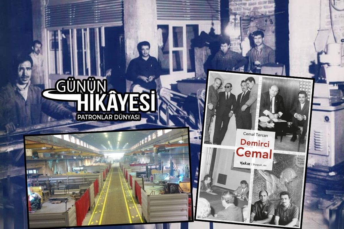 İzmir'in tanınmış sanayicisi Cemal Tercan'ın 'Demirci Cemal' kitabı raflarda