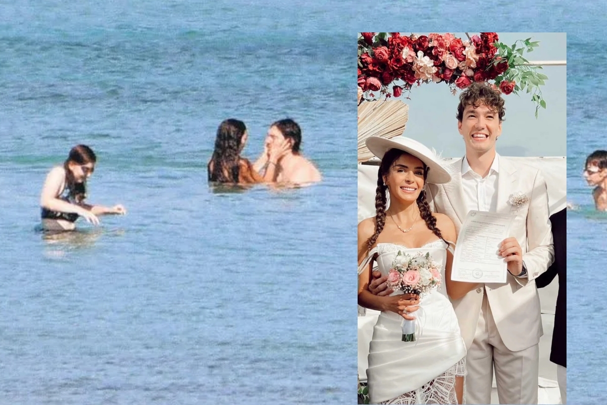 Ebru Şahin ve Cedi Osman Çeşme’de aşk tazeledi