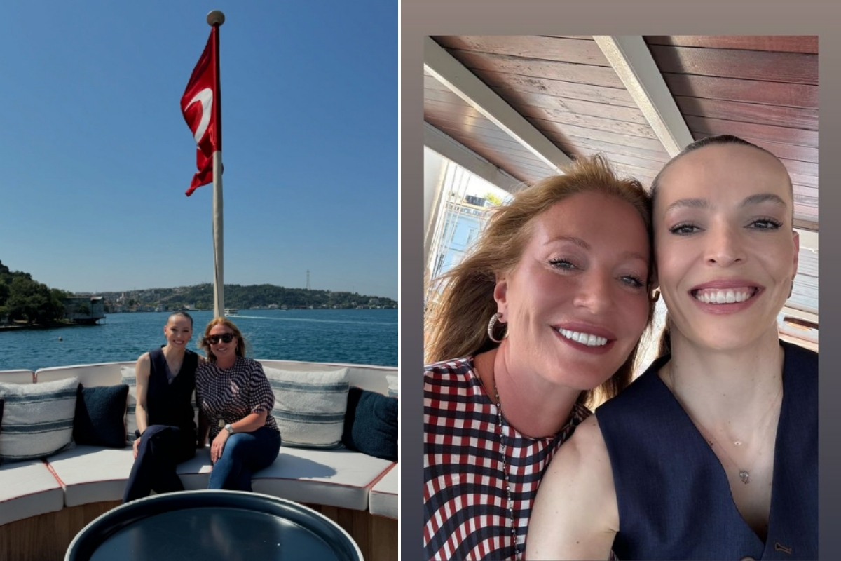 Caroline Koç, Eda Erdem ile Halas 71'de bir araya geldi