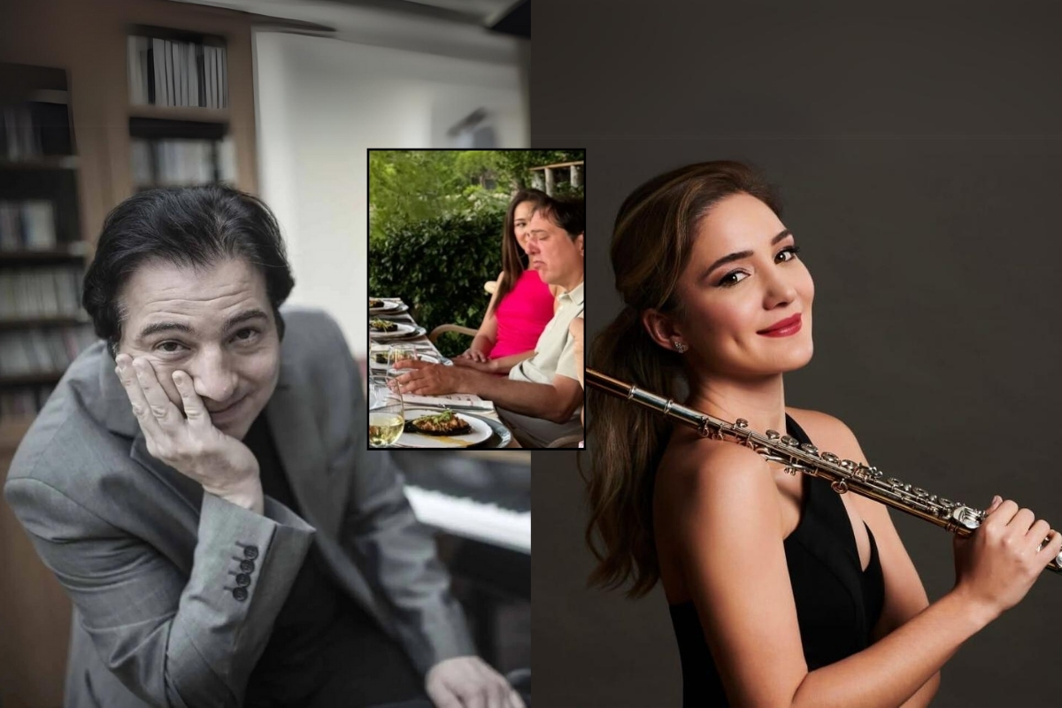 Fazıl Say flüt sanatçısı sevgilisi Aslıhan And ile tatilde