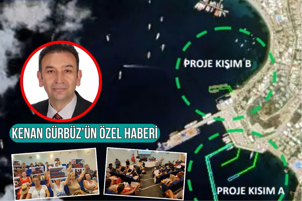 Bodrum'da tartışılan liman projesine karşı imza kampanyası