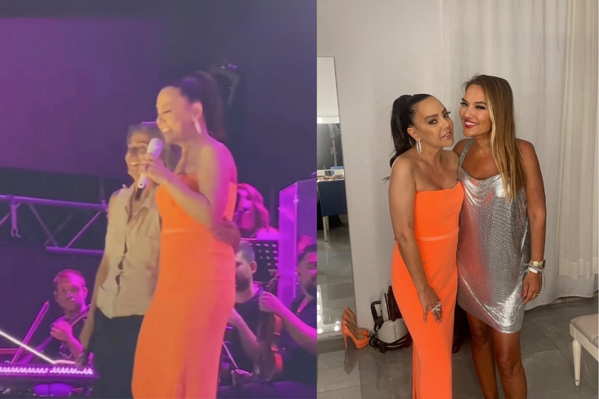 Ebru Gündeş'in sahnesinde Yıldız Tilbe ve Demet Akalın sürprizi
