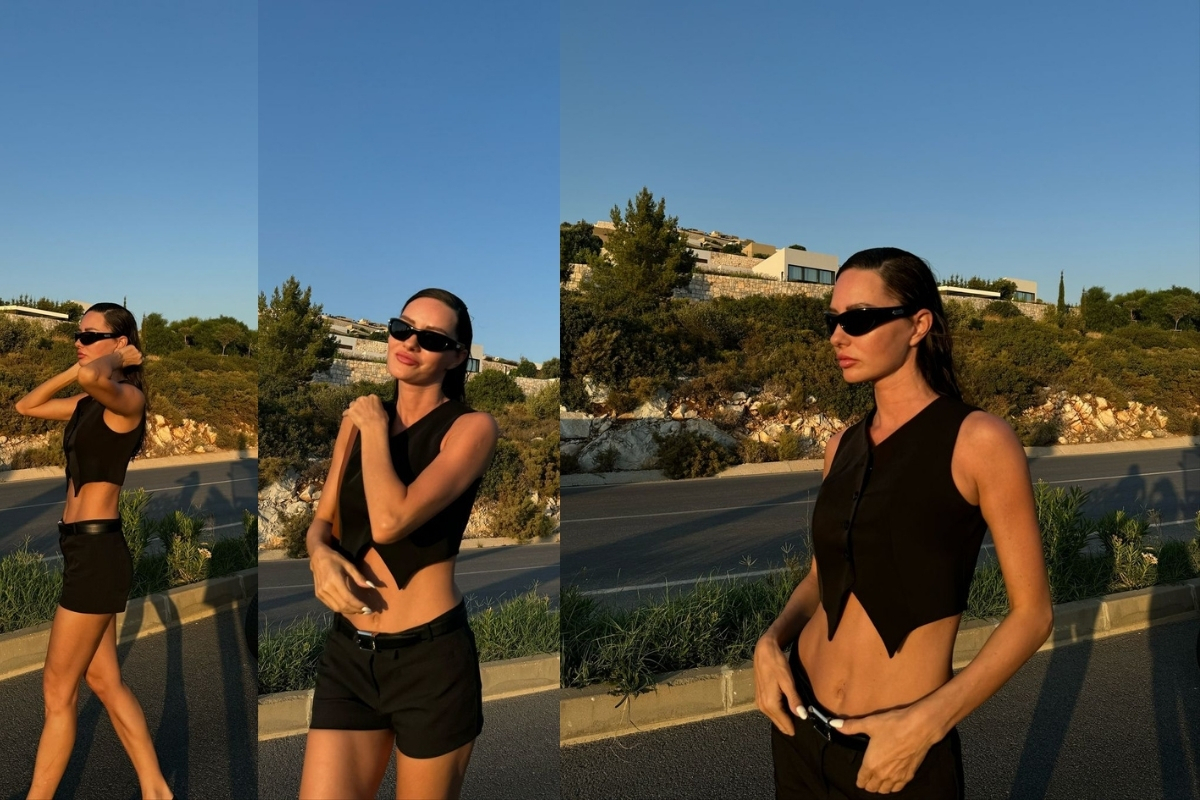 Yasemin Özilhan'ın tatil tercihi Bodrum oldu