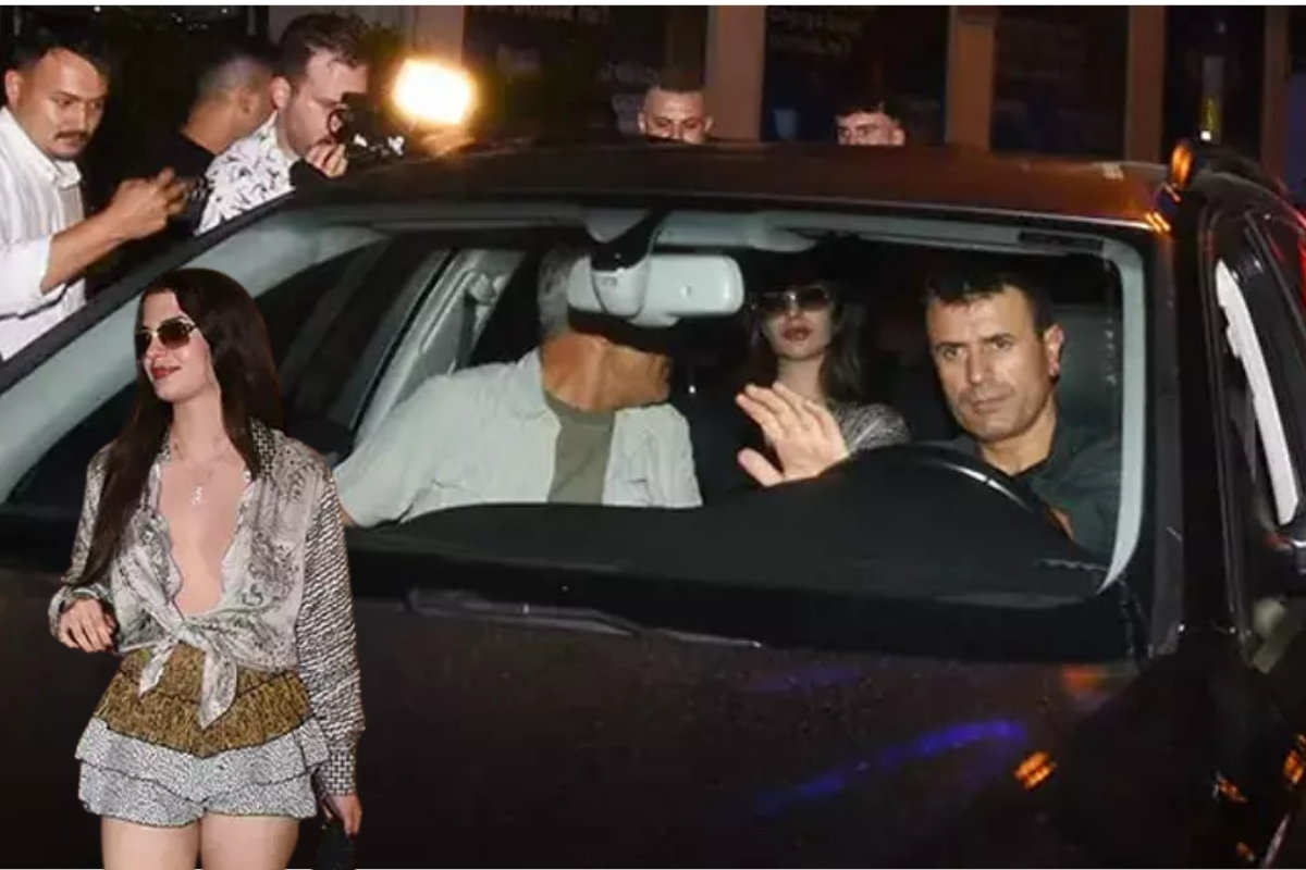 Derin Talu gece partisinde: Korumalı araç detayı dikkat çekti