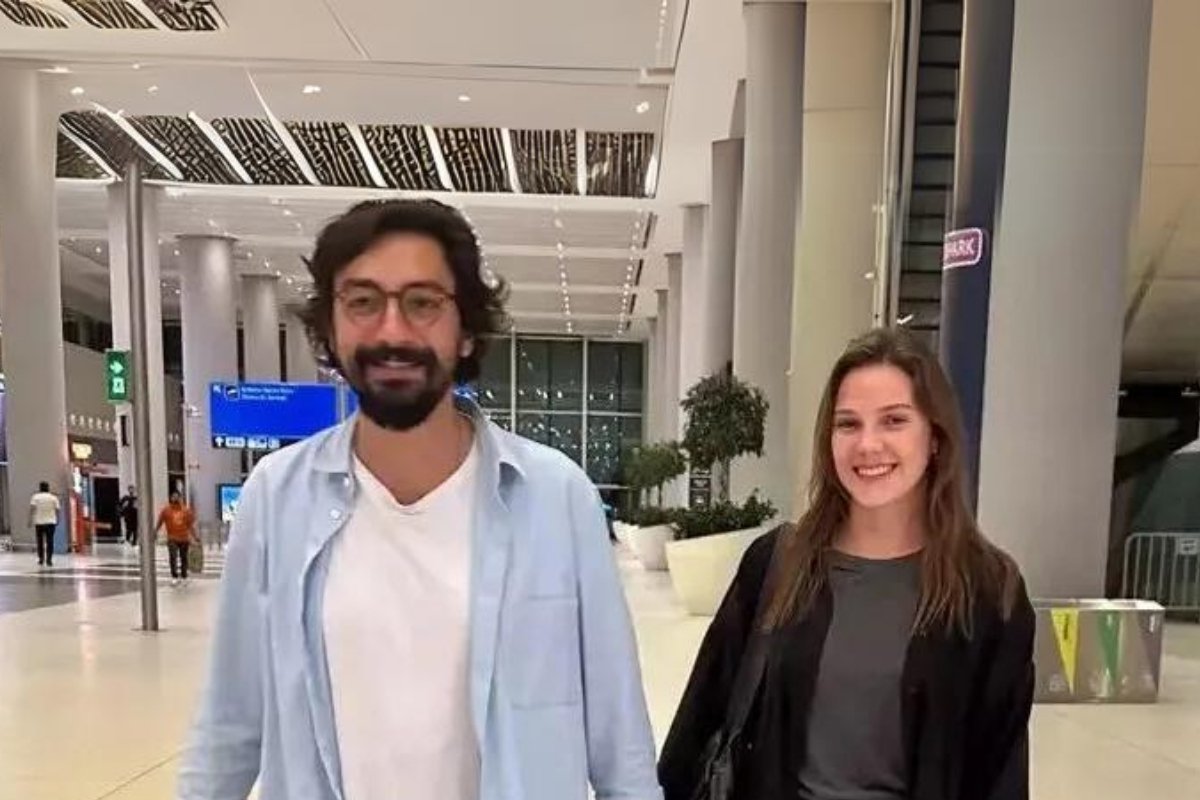Ünlü çift Alina Boz ve Umut Evirgen'in Moskova tatili