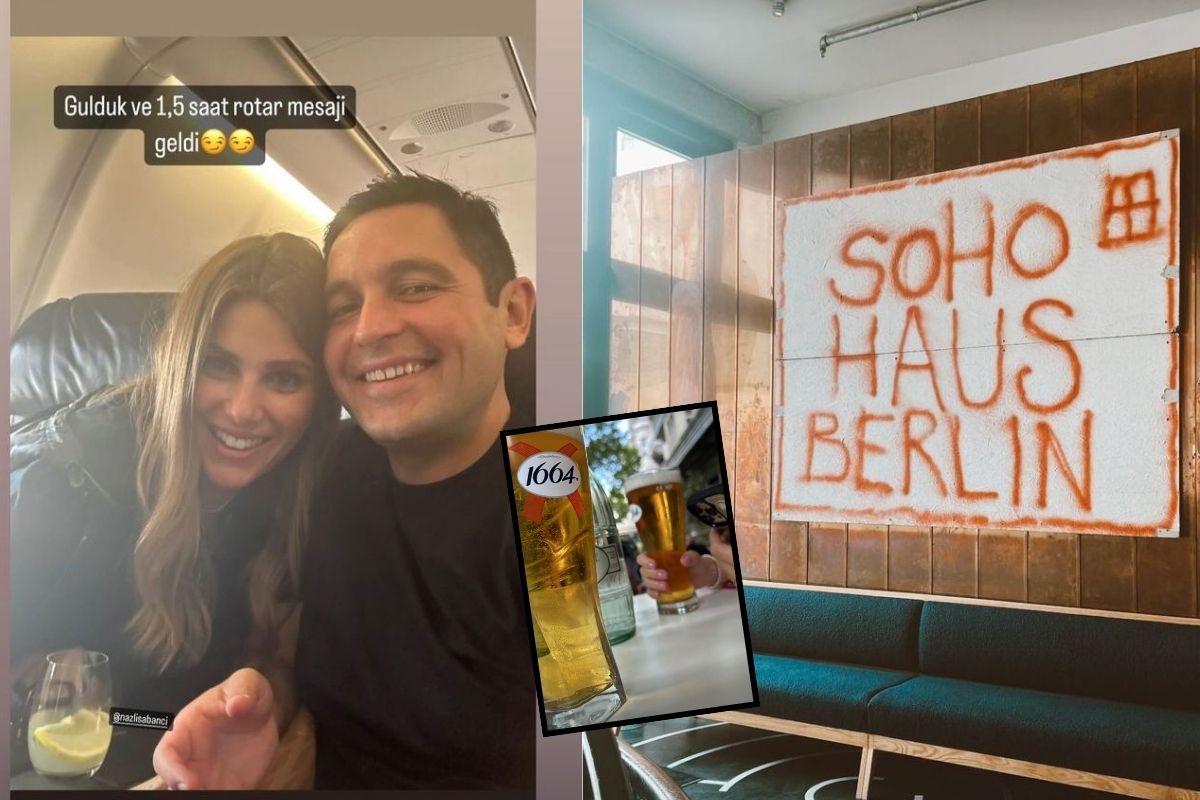 Nazlı ve Hacı Sabancı büyük final için Berlin’de