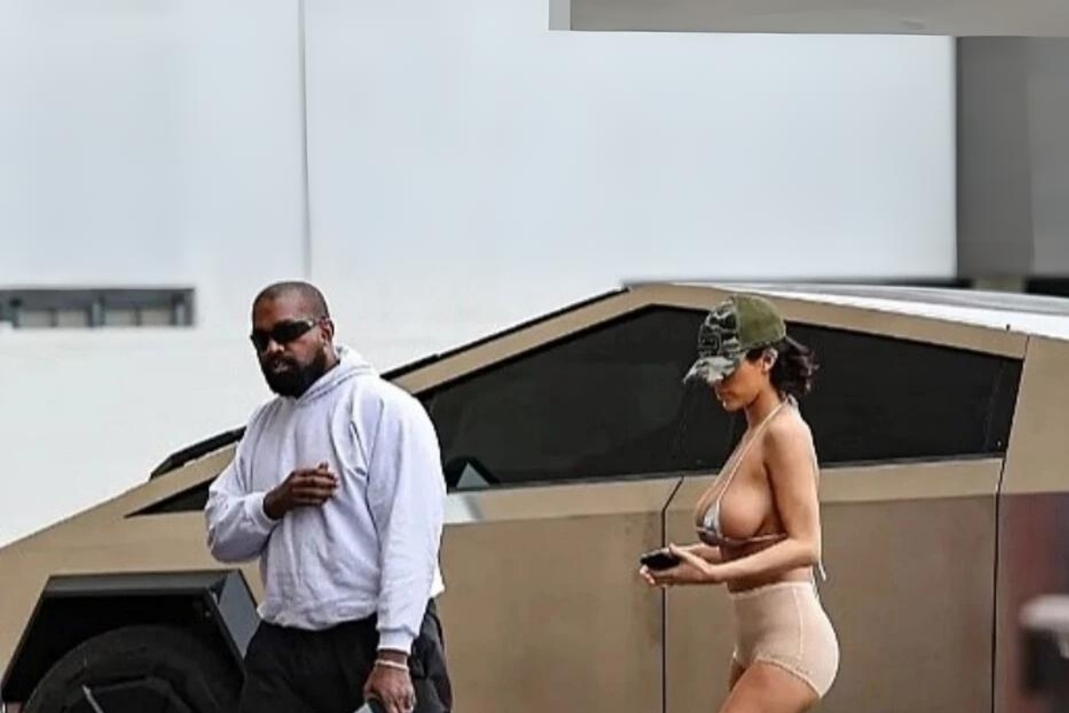 Kanye West'in sevgilisi Bianca yine çıplak