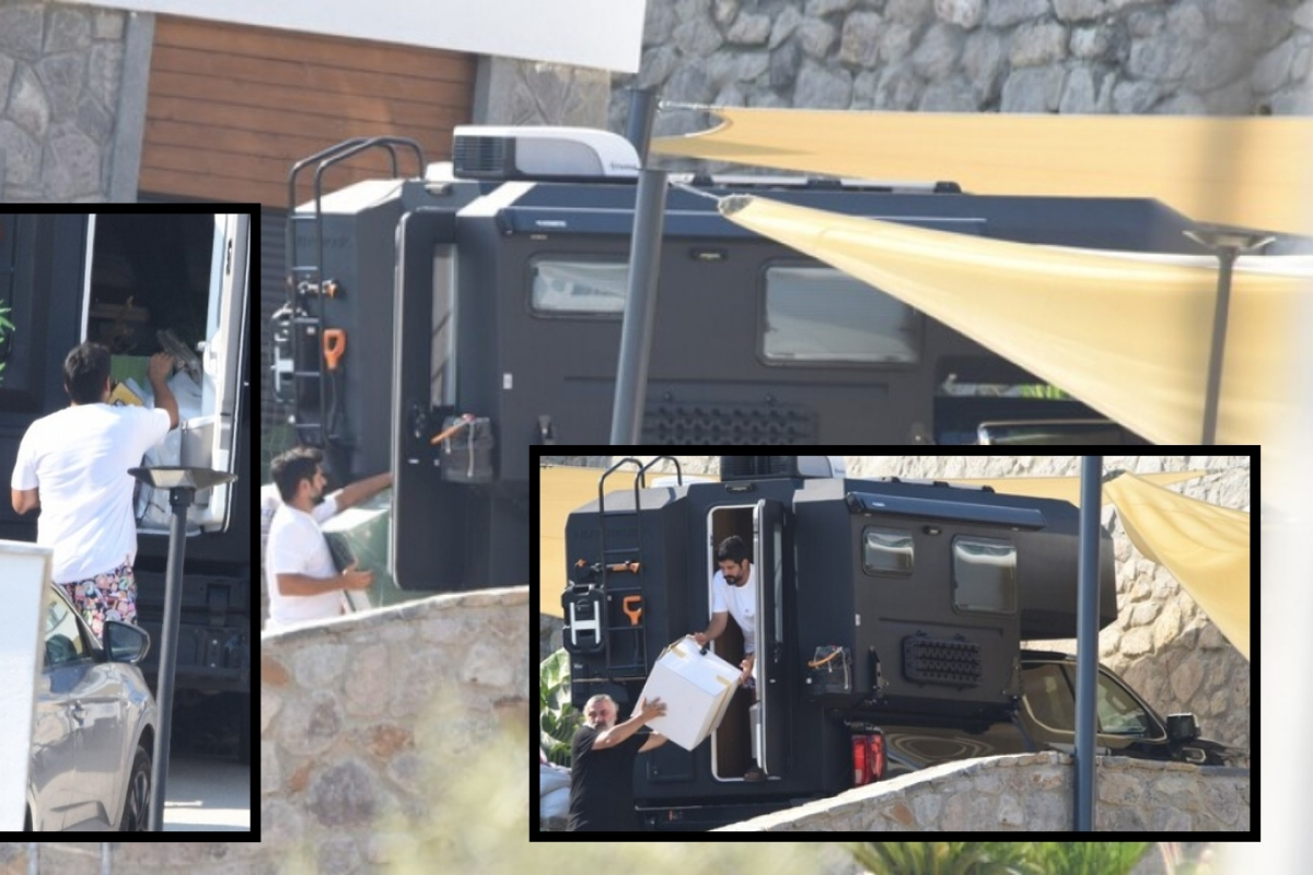 Burak Özçivit pick-up'ını karavana çevirdi