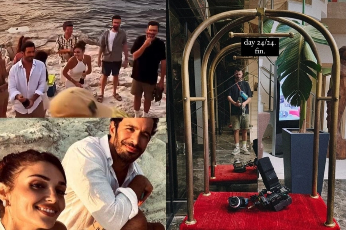 Hande Erçel ve Barış Arduç'un rol aldığı filmin çekimleri bitti
