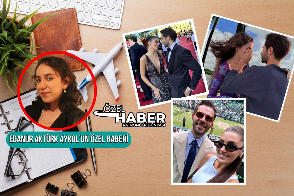 Hande Erçel - Hakan Sabancı çifti 6 ayda 45 bin 37 kilometre uçtu