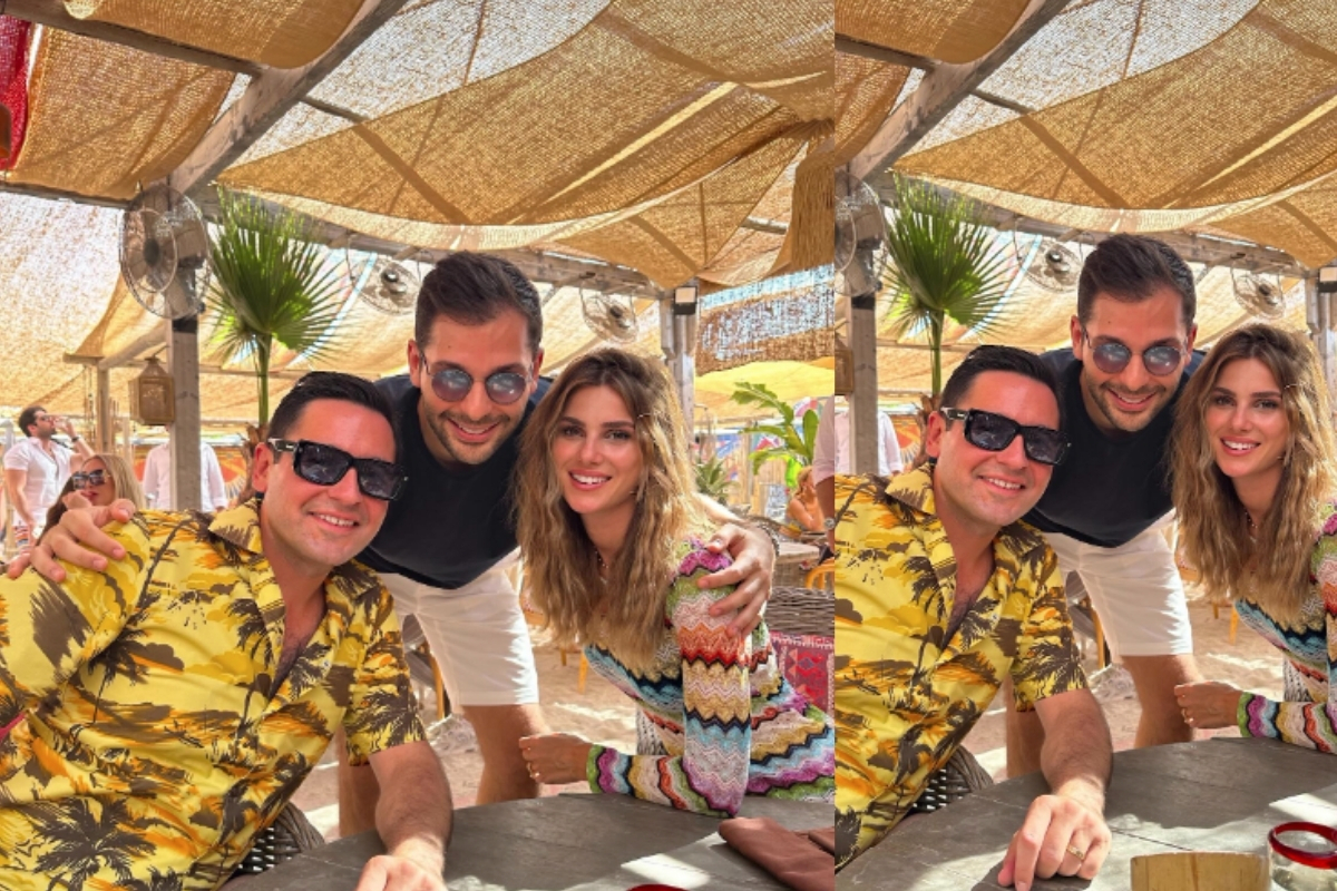 Nazlı Sabancı ve eşi Hacı Sabancı St. Tropez'de: 'Aşk Evi'nden poz