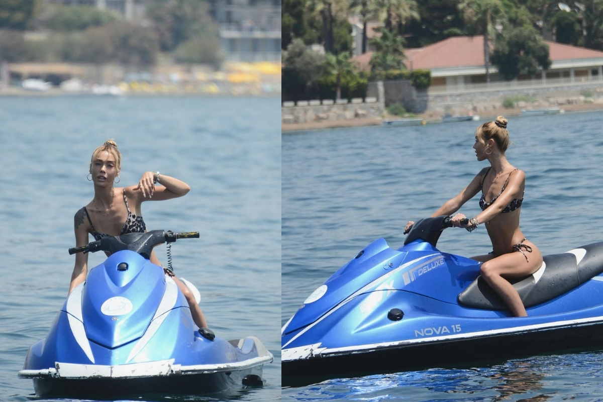 Önce single sonra tatil: Edda Dora'dan jet ski ile pozlar
