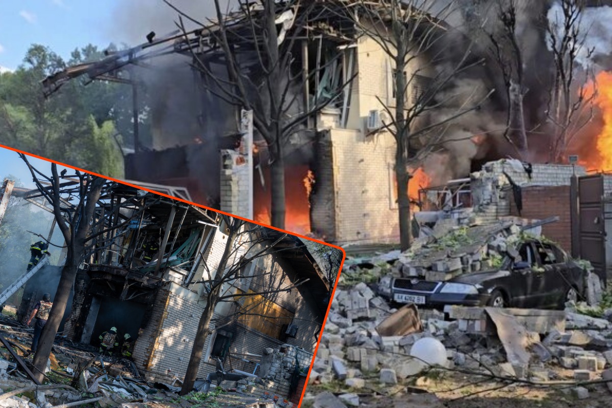 Rus bombası iş insanı Sapronov'un Harkiv'deki evine isabet etti.