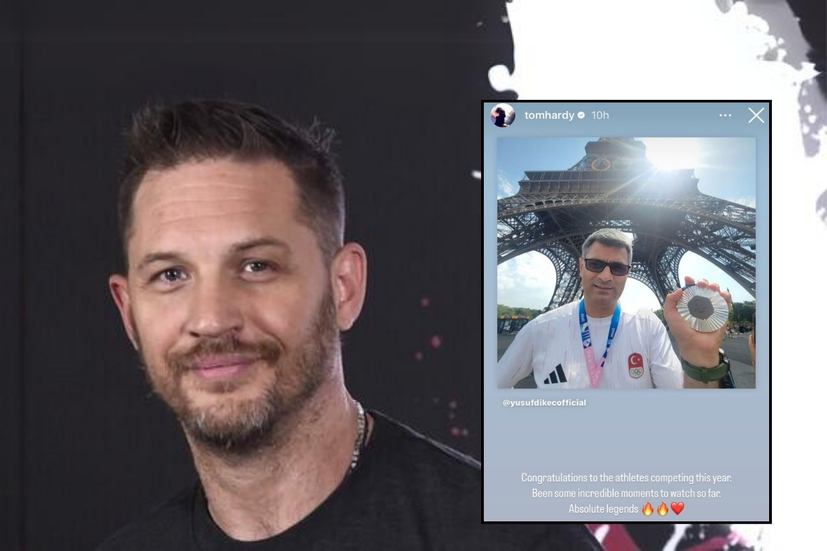 Ünlü oyuncu Tom Hardy de Yusuf Dikeç paylaşımı yaptı