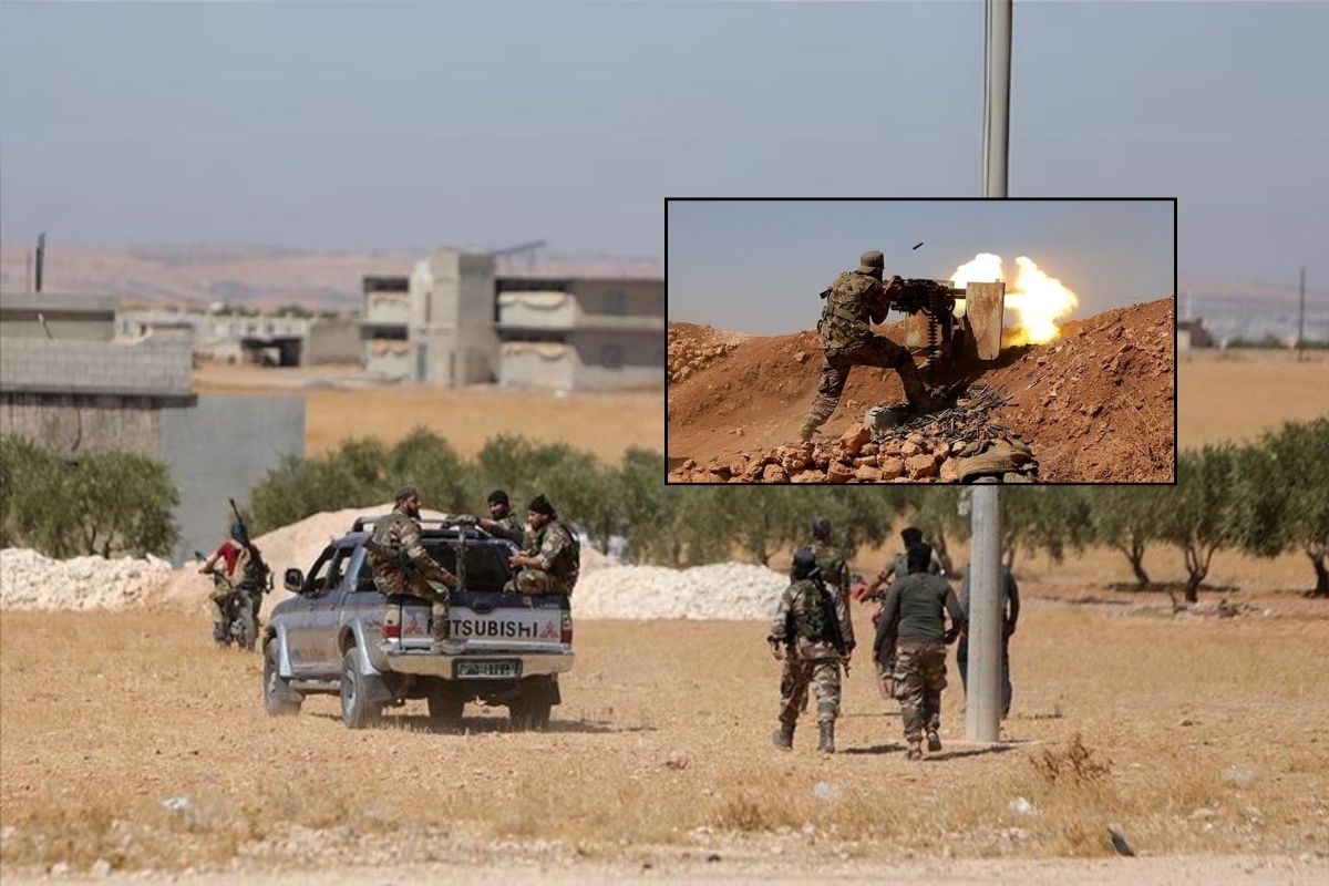 Esad güçleri Arap aşiretlerle birlikte PKK-YPG'ye saldırı başlattı