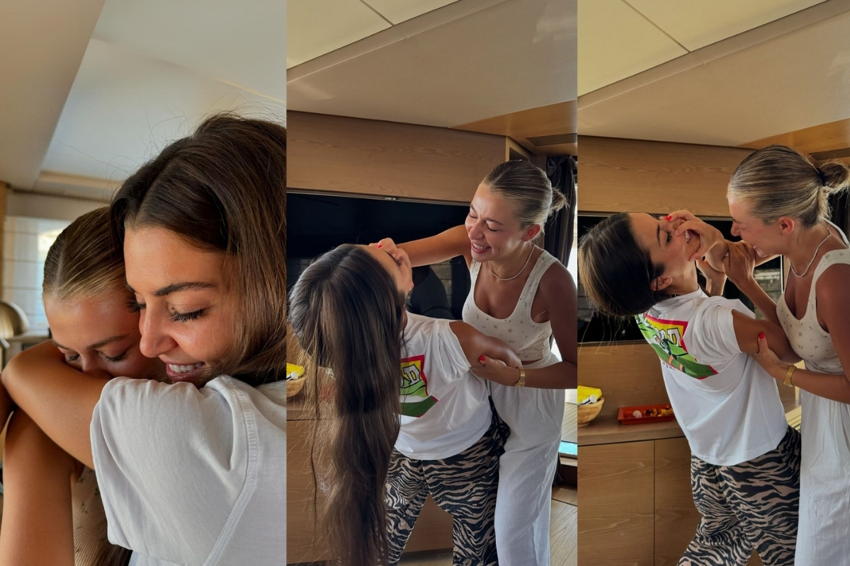 Hamile mi? denmişti... Hande Erçel ablası ile karelerini paylaştı
