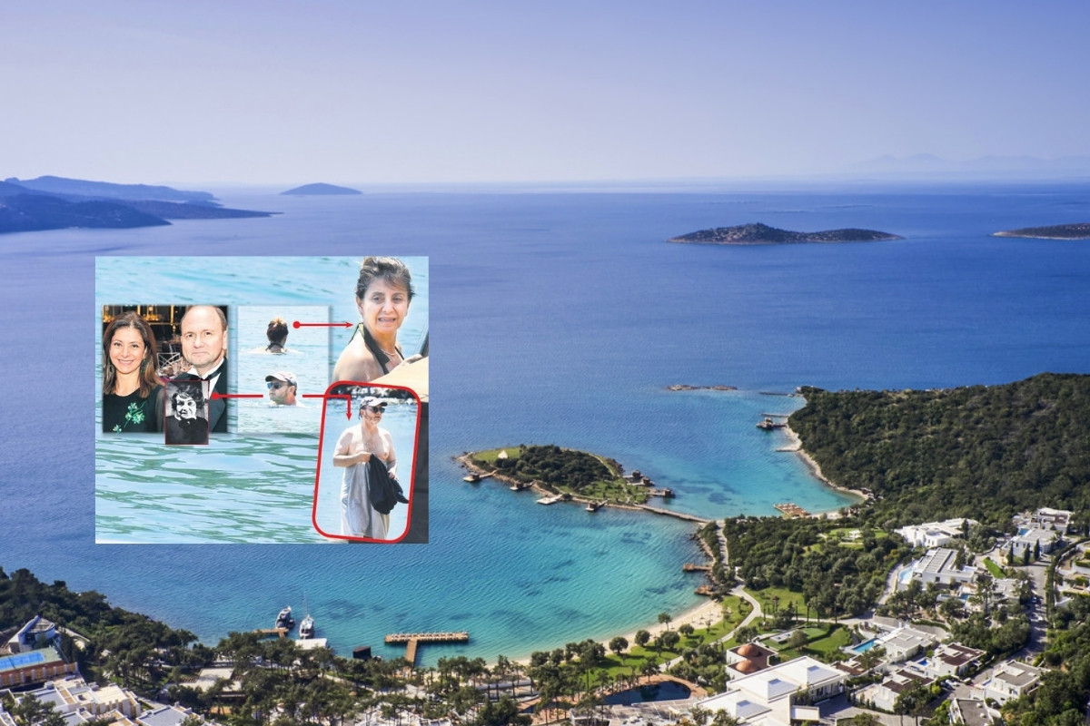 Kraliyet ailesi Dana Firas ve eşi Prens Firas bin Raad Bodrum’u tercih etti